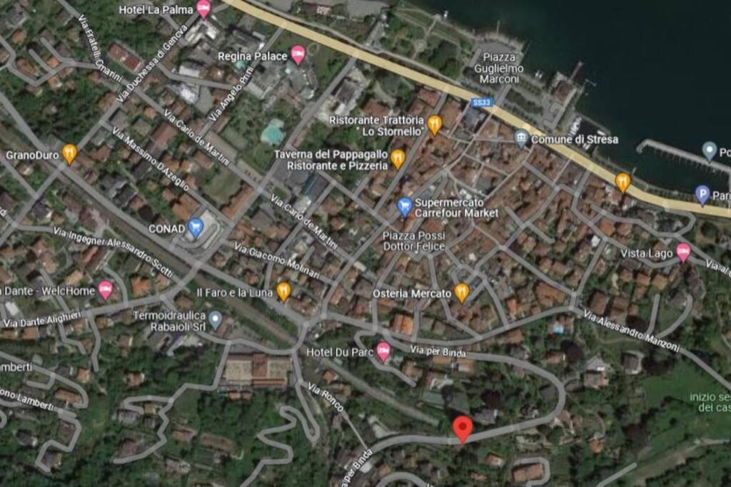 La Finestra Sul Lago - In Villa Con Vista E Posto Auto Coperto Στρέσα Εξωτερικό φωτογραφία